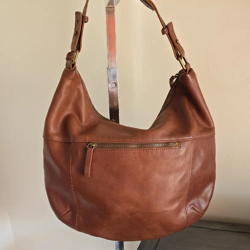 Lucky Brand Leather Hobo Bag